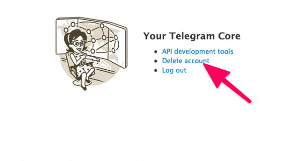 Как удалить аккаунт в Telegram