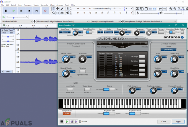 Как установить плагин Autotune в Audacity?