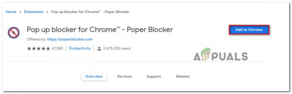 Исправлено: uBlock Origin препятствовал загрузке следующей страницы