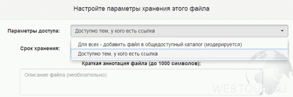 Файлообменник с опцией вечного хранения файлов