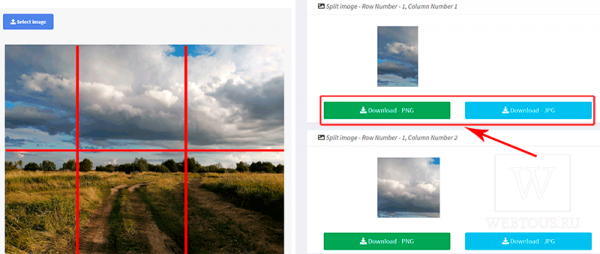 Как разрезать картинку на части – 3 онлайн сервиса